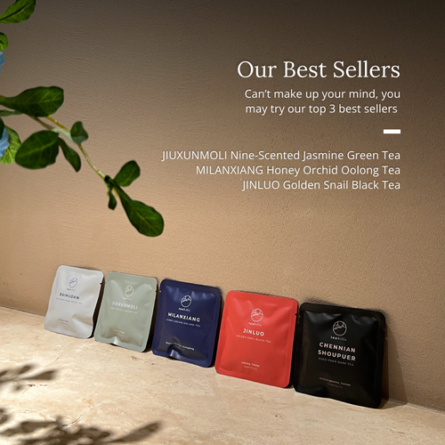 3-Sachets Tea Sampler Set