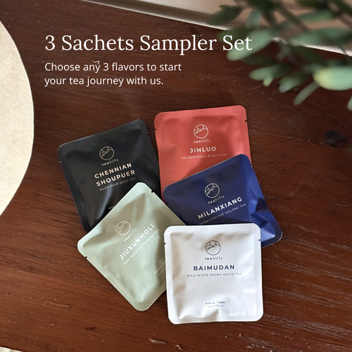 3-Sachets Tea Sampler Set